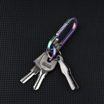 TC4 Titanium Mini Tweezer Keychain - 图片 5