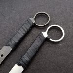 Silent Striker High-Hardness Outdoor Knife Ring Blade with K-Sheath - 图片 7