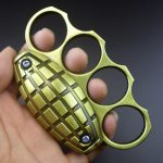 Metal Brass Knuckle Duster with Four-Finger Buckle by TigerGuard for Defense - 图片 9