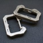 Titanium Multi-Tool Keychain: Bottle Opener Letter Knife Wrench - 图片 3