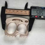 Brass Knuckle Duster Bottle Opener CNC Engraved Two-Finger Beer Opener - 图片 8