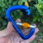 Aluminum Ascent: Climbing D-Lock Carabiner - 图片 12