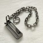 Titanium Welded Wallet Chain Motorcycle Keychain EDC Quick Clip Belt Loop - 图片 2