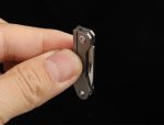Titanium Mini Folding Knife Keychain EDC Portable Utility Letter Opener - 图片 6
