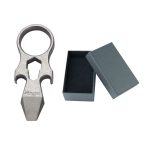 Titanium MultiTool Keychain Hex Wrench Bottle Opener - 图片 8