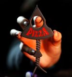 Multi-material Pizza Knuckle Duster Modeling EDC Tool - 图片 9