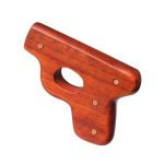 Purple Sandalwood High Density Knuckle Duster EDC Defense Ring - 图片 5
