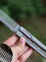 Titanium Butterfly EDC Blade Knife & Bottle Opener - 图片 4