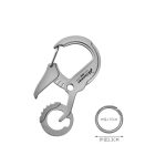 Titanium MultiTool Keychain Bottle Opener Carabiner - 图片 6