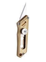 Mini Brass & Titanium Utility Blade Knife - 图片 9