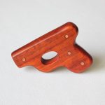 Purple Sandalwood High Density Knuckle Duster EDC Defense Ring