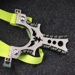 Stainless Steel Multi-Tool Slingshot for Outdoor Use with Fast Release