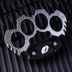 Zinc Alloy Knuckle Duster Outdoor Defense Tool - 图片 3