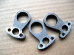 Handcrafted Stainless Steel Single Hole Knuckle Keychain - 图片 2