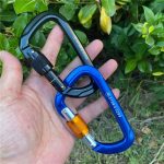 Aluminum Ascent: Climbing D-Lock Carabiner - 图片 2