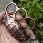 Metal Brass Knuckle Duster with Four-Finger Buckle by TigerGuard for Defense - 图片 2