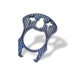 Titanium MultiTool Keychain for All-in-One EDC Knuckle Duster Functionality - 图片 4