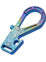 Titanium Utility Loop Multi-Tool Keychain - 图片 6