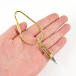 Titan Slide EDC Compact Brass Utility Knife for Everyday Use - 图片 6