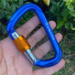 Aluminum Ascent D-Lock Carabiner for Climbing Gear Security - 图片 5