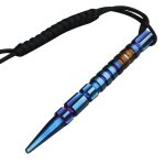 TC4 Titanium EDC Tactical Pen Key Stick Window Breaker CNC K Stick - 图片 4