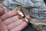 Brass Cannon Blast: High-Pitch Survival Whistle - 图片 13