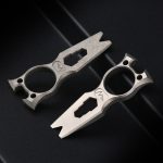 EDC Knuckle Duster Multi-Tool Crafted from Titanium for Pioneer Gear - 图片 2
