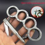 Metal Knuckle Duster Multifunctional Tool for Martial Arts Self-Defense - 图片 10