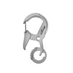 Titanium MultiTool Keychain Bottle Opener Carabiner - 图片 4
