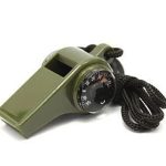 Outdoor Survival Whistle Compass Thermometer
