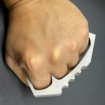 Stainless Fighter Fishbone Knuckle Duster - 图片 6