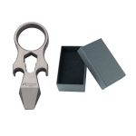 Titanium MultiTool Keychain Hex Wrench Bottle Opener - 图片 7