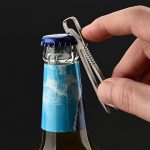 TC4 Titanium Mini Tweezer Keychain - 图片 4