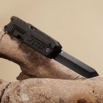 Outdoor Folding Knife Survival Tool Stainless Steel Fire Starter Whistle Multiuse Kit - 图片 4