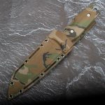 Camouflage Tactical Knife Outdoor Survival Camping Fishing Hiking Utility Blade - 图片 4