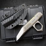 Titanium M390 Knuckle Duster Knife EDC MultiTool - 图片 3