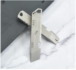 Titanium EDC Pry Bar Multi Tool Portable Bottle Opener Hex Wrench Outdoor Gear - 图片 14