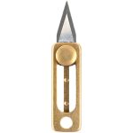 Titan Slide EDC: Mini Brass Utility Knife - 图片 22