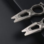 EDC Knuckle Duster Multi-Tool Crafted from Titanium for Pioneer Gear