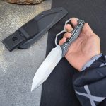 Dual Heart Survival Knuckle Duster Knife Outdoor Blade with Sheath - 图片 8