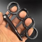 Metal Knuckle Duster Multifunctional Tool for Martial Arts Self-Defense - 图片 6