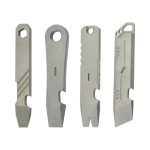 Titanium EDC Pry Bar Multi Tool Portable Bottle Opener Hex Wrench Outdoor Gear - 图片 18