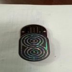 White Moonlight Shell EDC Push Spinner - 图片 6