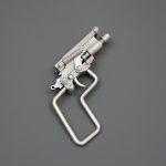 Stainless Steel Lancer: Vintage Rattleback Gun - 图片 3