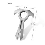 Titanium Knuckle Duster EDC MultiTool Finger Guard - 图片 6