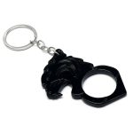 Knuckle Duster Self-defense Keychain Featuring Tiger Head - 图片 8