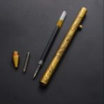 DragonScript Brass Ballpoint Pen - 图片 2