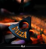 Multi-material Pizza Knuckle Duster Modeling EDC Tool - 图片 15