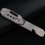 Titanium Tool with Pry Bar, Screwdriver, Bottle Opener, and Survival Wrench - 图片 3