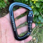 Aluminum Ascent D-Lock Carabiner for Climbing Gear Security - 图片 7